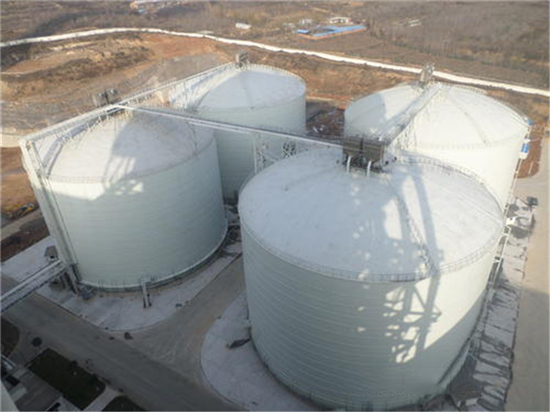 湘潭5000吨立式粉煤灰储存罐